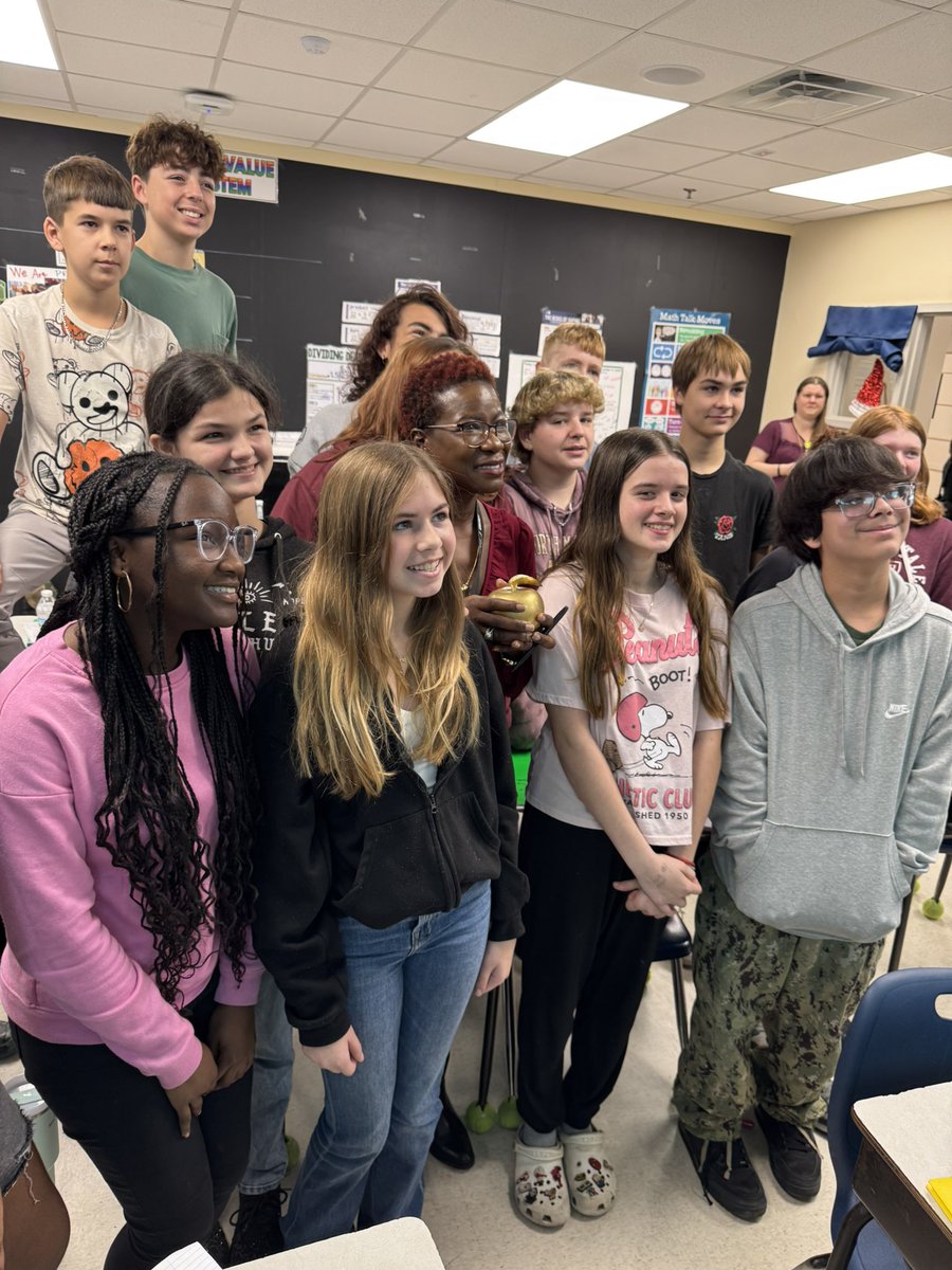 Our next Golden Apple finalist for Teacher of the Year- Joan Edwards from North Marion Middle School!🍎Congratulations!

@marioncountyk12 <a href="/pefmc/">PEFMC</a> @suptmarion @ocalagazette @ocalastarbanner 
#WeAreMCPS