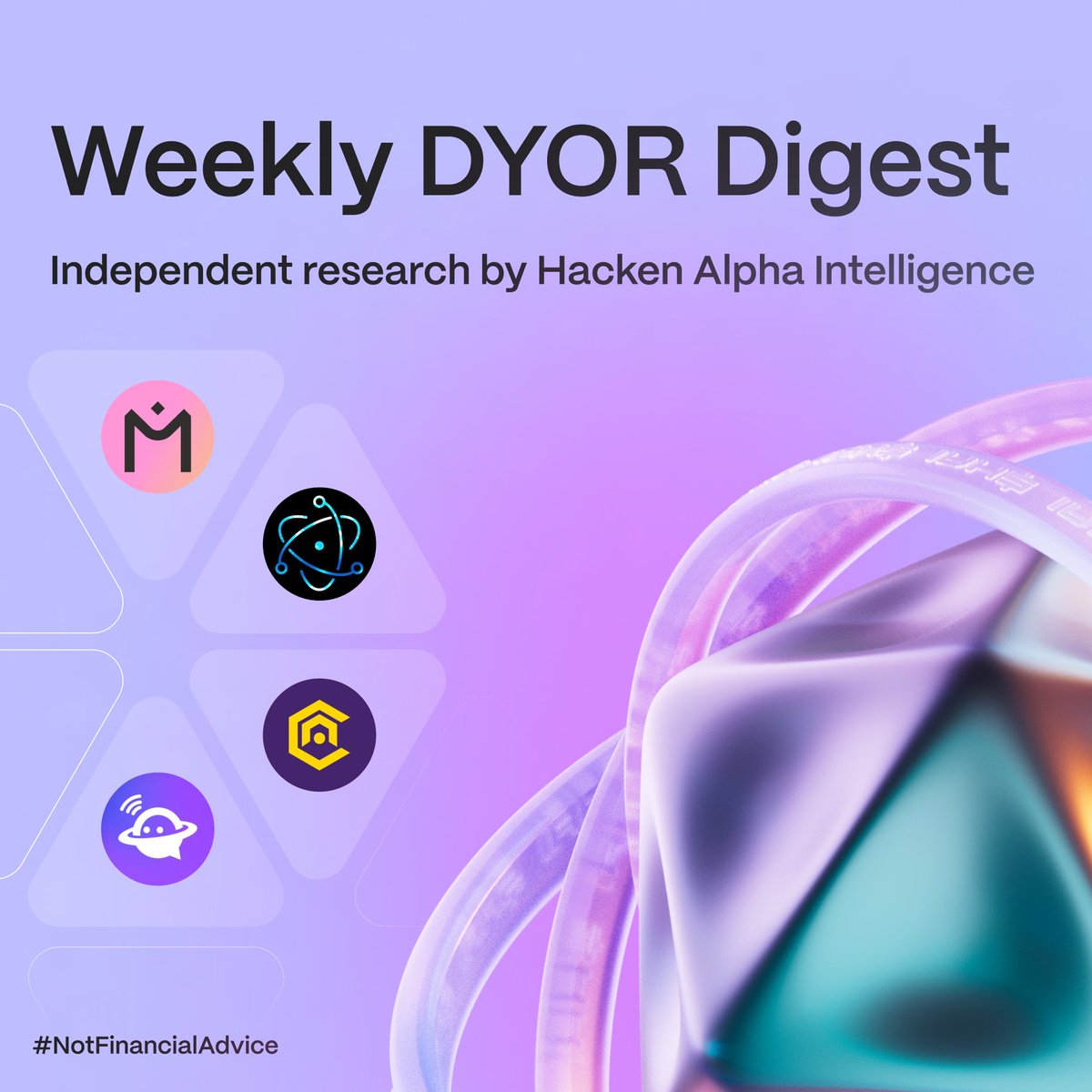 hackenclub's tweet photo. Hacken Alpha Intelligence Weekly Digest 🔍

This week, our community delved into four diverse blockchain projects, uncovering key insights and discoveries.

 Check if they’re worth your attention👇 https://t.co/mXsmlFCG5S