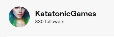 January 1st, with under 300 followers, I made a goal of 1k followers on twitch by Dec 31st 11:59pm.  It's been an amazing year and I cannot believe 830 amazing people follow.  If you like
#cozygames and #horrorgames come hang! https:twitch.tv/katatonicgames