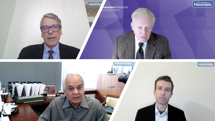 ASCOPost's tweet photo. Don't miss these insights from William Gradishar, MD; Sunil S. Badve, MD; Charles E. Geyer, Jr, MD; & Frederick Howard, MD with our coverage from @lynnsage Breast Cancer Symposium 2024. Watch all 4 videos here:
https://t.co/lmU3z3DhJH
#bcsm #breastcancer #oncology #LSBC24 https://t.co/PEFK2S5etk