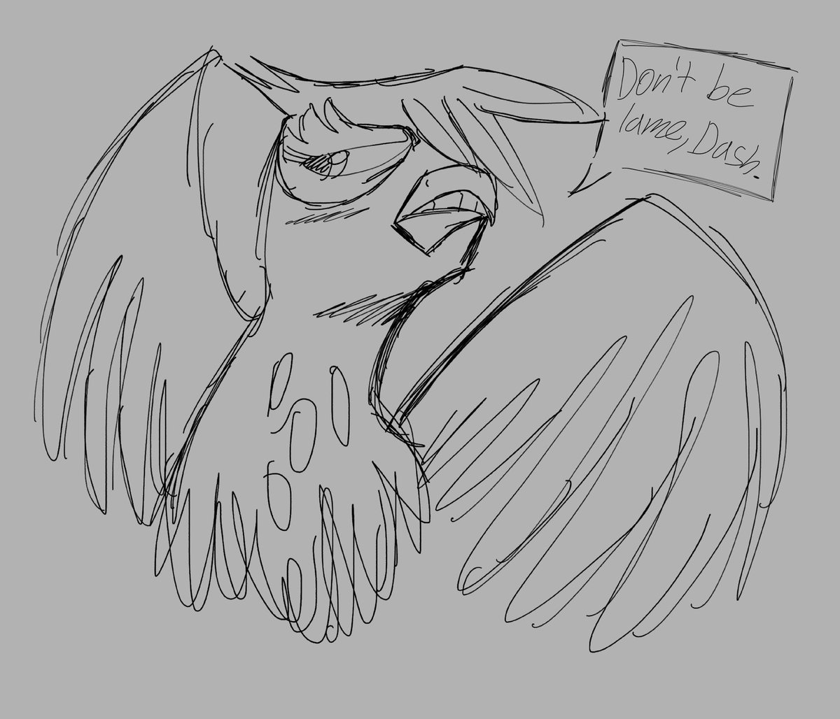 GlassofOJ's tweet photo. Underrated pairing tbh πͺΆπ #mlp #Gilda #RainbowDash #gildash https://t.co/s7GGW98OAv