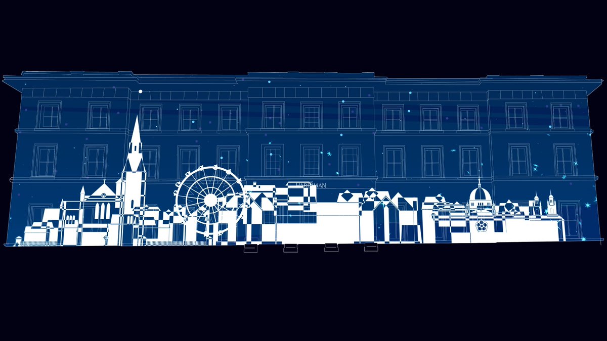 ❄️Magic in the Eyre - Galway Christmas Market
❄️From 5pm daily, until 21 December (except Sundays)
❄️Free!

The Christmas Market presents a breathtaking large-scale Christmas animation on the facade of the Hardiman Hotel!

Brought to you by Milestone Inventive, supported by GCC.