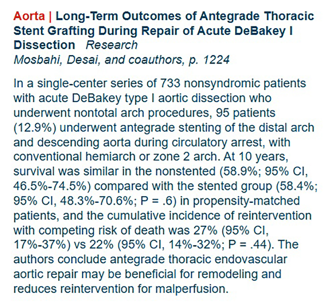 The Annals of Thoracic Surgery tweet media