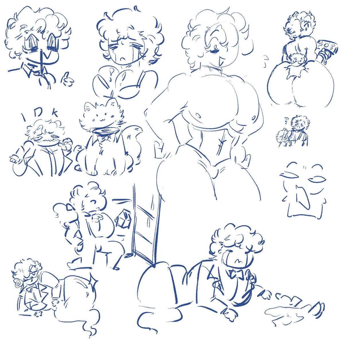 DoomtheGloom's tweet photo. Doodles from other day
#gogm #AphroDesia #sdj https://t.co/FkZNbzDfyZ
