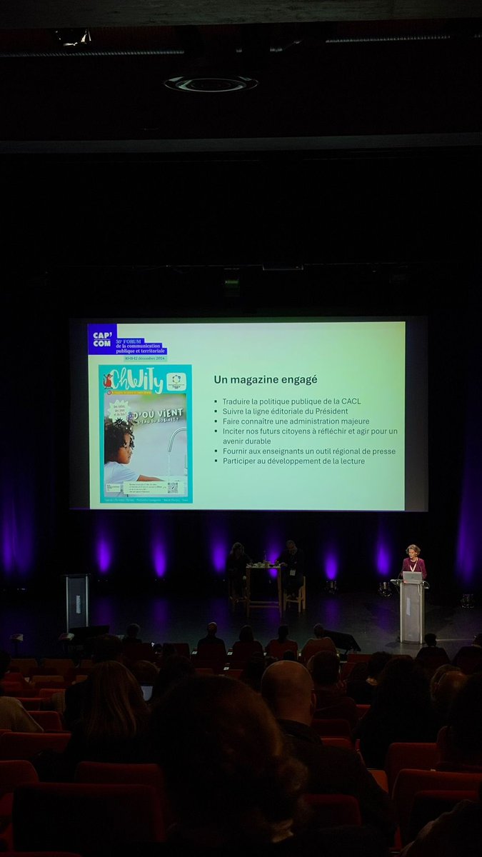 cap_com's tweet photo. « On peut oser faire des choses dans la presse territoriale, et ça marche ! » 💡
@AnnabelleBendel @DupinLucie @ac_poincare partagent leurs expériences et dévoilent des stratégies pour redynamiser la presse locale.
#CapCom24 #pressterr #collterr https://t.co/akVPobK75C