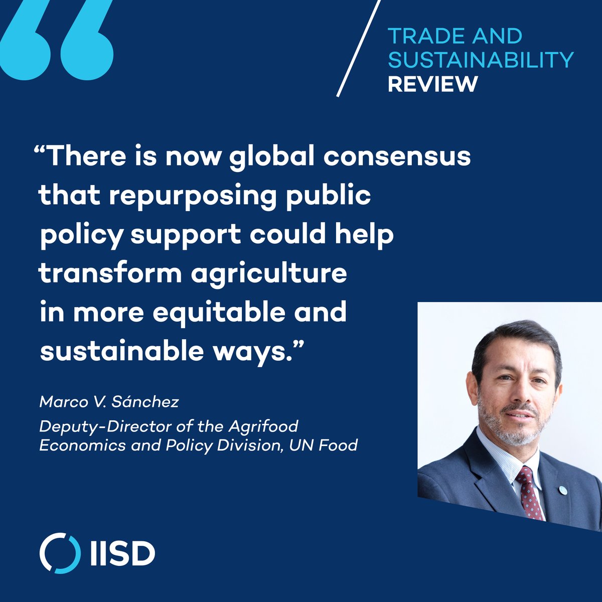 Transforming agri-policies is crucial for lower-income nations, but optimizing tight budgets and public support remain challenges 💸 🤝 

<a href="/FAO/">Food and Agriculture Organization</a>’s <a href="/SanchezMarcoV/">Marco V Sánchez</a> highlights how repurposing agricultural support can drive transformation in these countries: iisd.org/articles/polic…