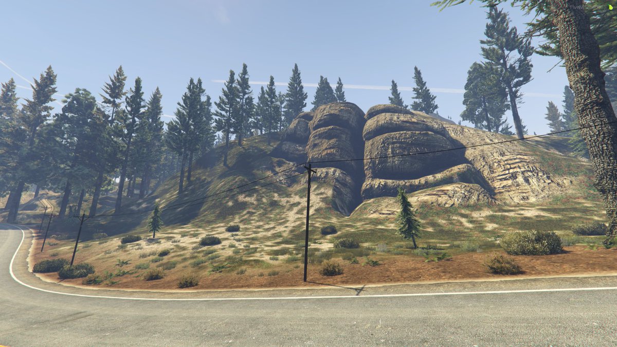 Some more Roxwood state park Mountain improvements. New textures to make it more on par with Northern California mountains, Improved rock formations, aswell as even 1 more trail to make this state park more well rounded.