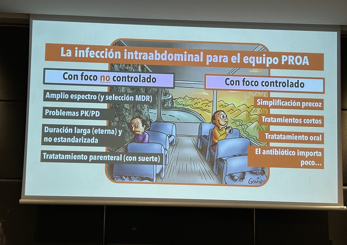 GEIRAS (SEIMC) (@geiras_seimc) on Twitter photo El último reto de la jornada…
Infección intraabdominal sin control de foco
Alba Rivera y <a href="/josemolinagb/">Josemolina.</a> <a href="/guiaprioam/">Guía PRIOAM</a>
<a href="/SEIMC_/">SEIMC</a> <a href="/PRANgob/">Plan Antibióticos</a> El último reto de la jornada…
Infección intraabdominal sin control de foco
Alba Rivera y <a href="/josemolinagb/">Josemolina.</a> <a href="/guiaprioam/">Guía PRIOAM</a>
<a href="/SEIMC_/">SEIMC</a> <a href="/PRANgob/">Plan Antibióticos</a>