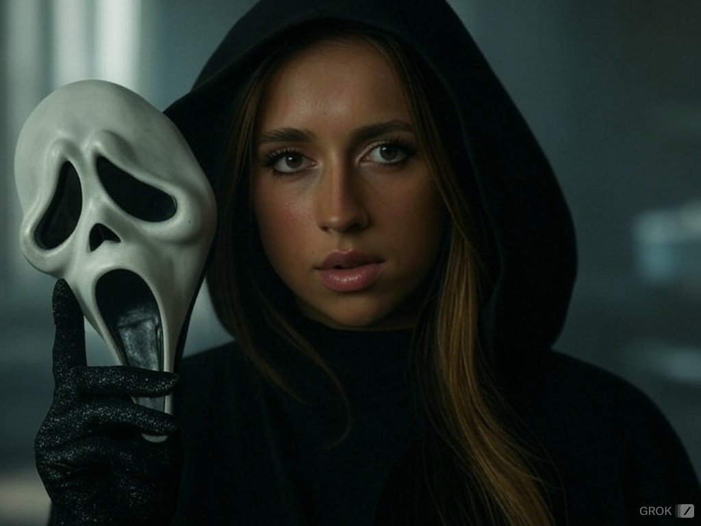 tate mcrae as ghostface