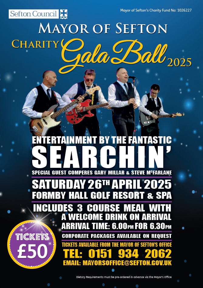 Mayor of Sefton (@seftonmayor) on Twitter photo Here is a special treat for Christmas! Tickets will be on sale from Monday 6th January for my Gala Charity Ball in the wonderful <a href="/formbyhall/">Formby Hall</a> this is brilliant night and supports my three main charities <a href="/Swaca_Sefton/">SWACA</a> <a href="/PlazaCinema/">PlazaCinema</a> <a href="/StJHospiceUK/">St. Joseph's Hospice</a> <a href="/seftoncouncil/">Sefton Council</a> Here is a special treat for Christmas! Tickets will be on sale from Monday 6th January for my Gala Charity Ball in the wonderful <a href="/formbyhall/">Formby Hall</a> this is brilliant night and supports my three main charities <a href="/Swaca_Sefton/">SWACA</a> <a href="/PlazaCinema/">PlazaCinema</a> <a href="/StJHospiceUK/">St. Joseph's Hospice</a> <a href="/seftoncouncil/">Sefton Council</a>