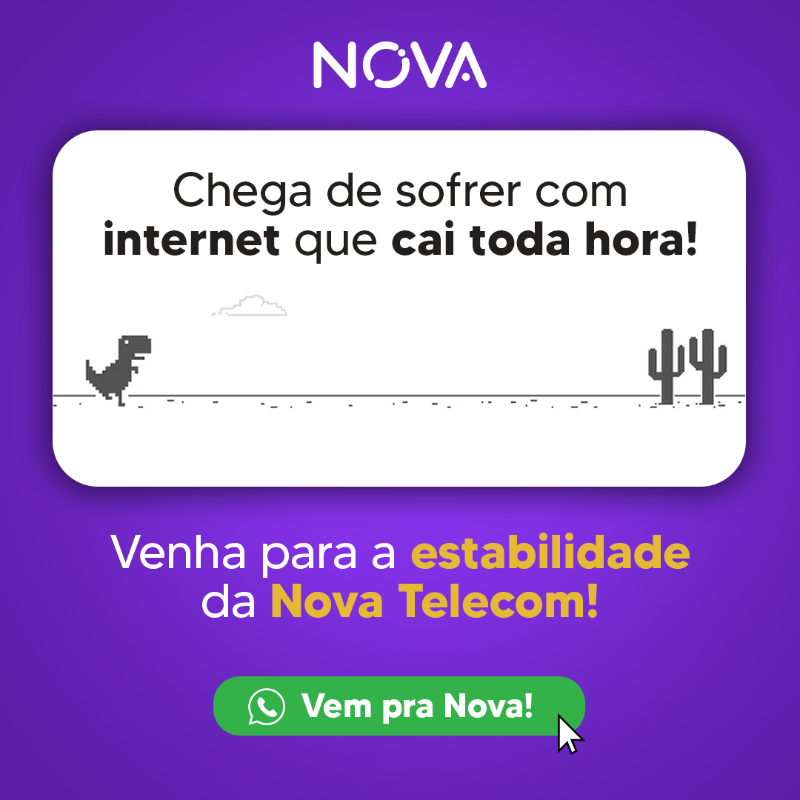 rnovatelecom's tweet photo. Sua internet deixa a desejar quando o assunto é estabilidade e segurança? Fica com receio de que ela trave nos momentos mais importantes?

Com a Nova Telecom, você pode dizer adeus a esses problemas. 

Clique em "Saiba Mais" e descubra nossos planos!
