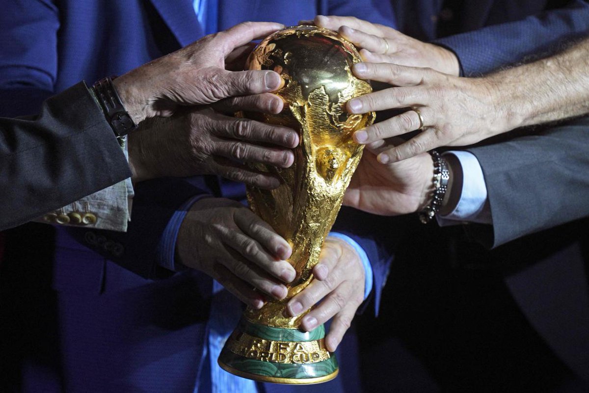 CerfiaFR's tweet photo. 🚨⚽️ ALERTE INFO | La Coupe du monde de football 2030 aura lieu en ESPAGNE, au PORTUGAL, et au MAROC. L’édition 2034 se déroulera en ARABIE SAOUDITE. https://t.co/jzcN7gFiIV