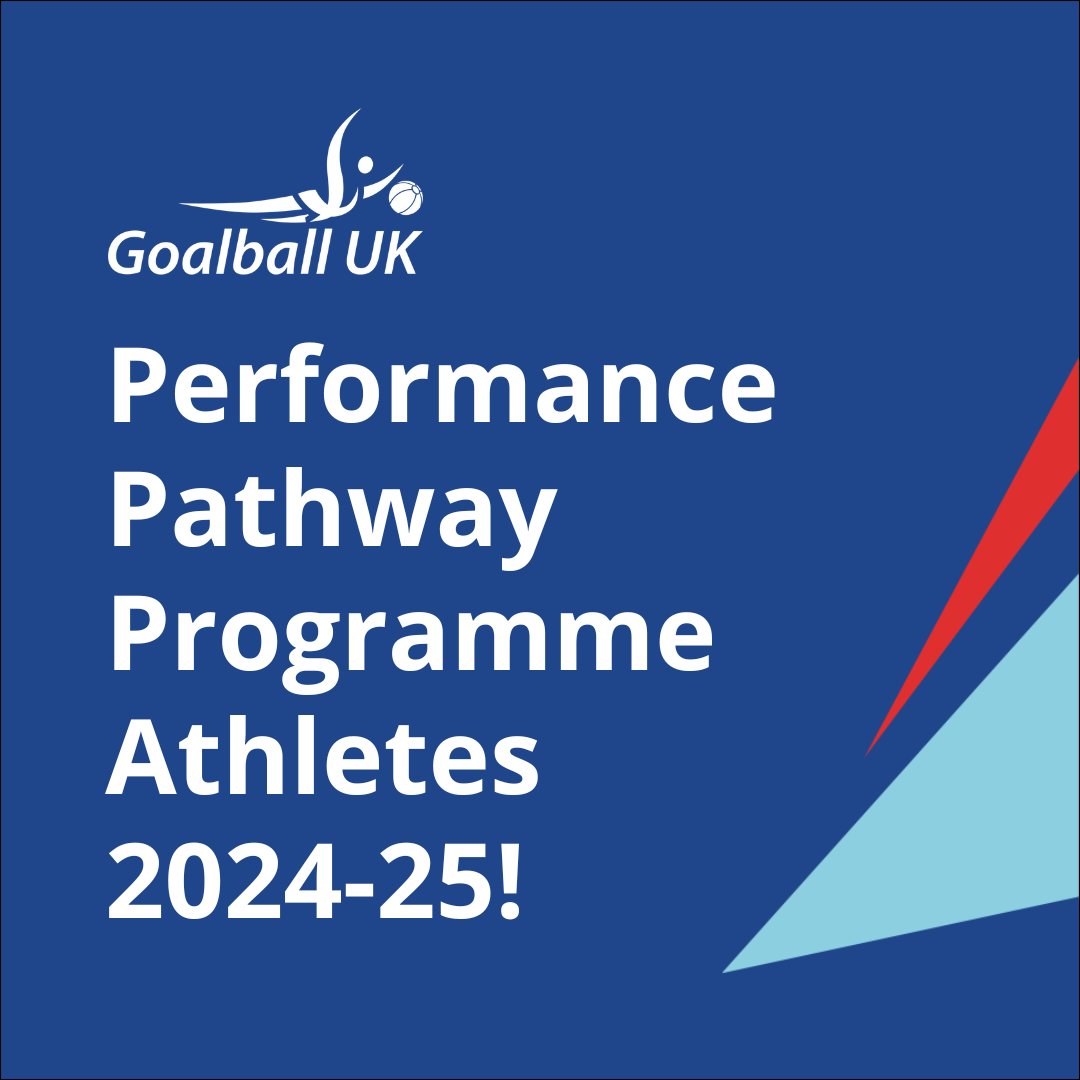 Exciting news! 🎉 

Today we're proud to announce 36 incredible #goalball athletes joining the Performance Pathway Programme for 2024-25. 

We’re delighted to offer players at all levels an exciting pathway to representing Great Britain in goalball! 

Meet the athletes at
