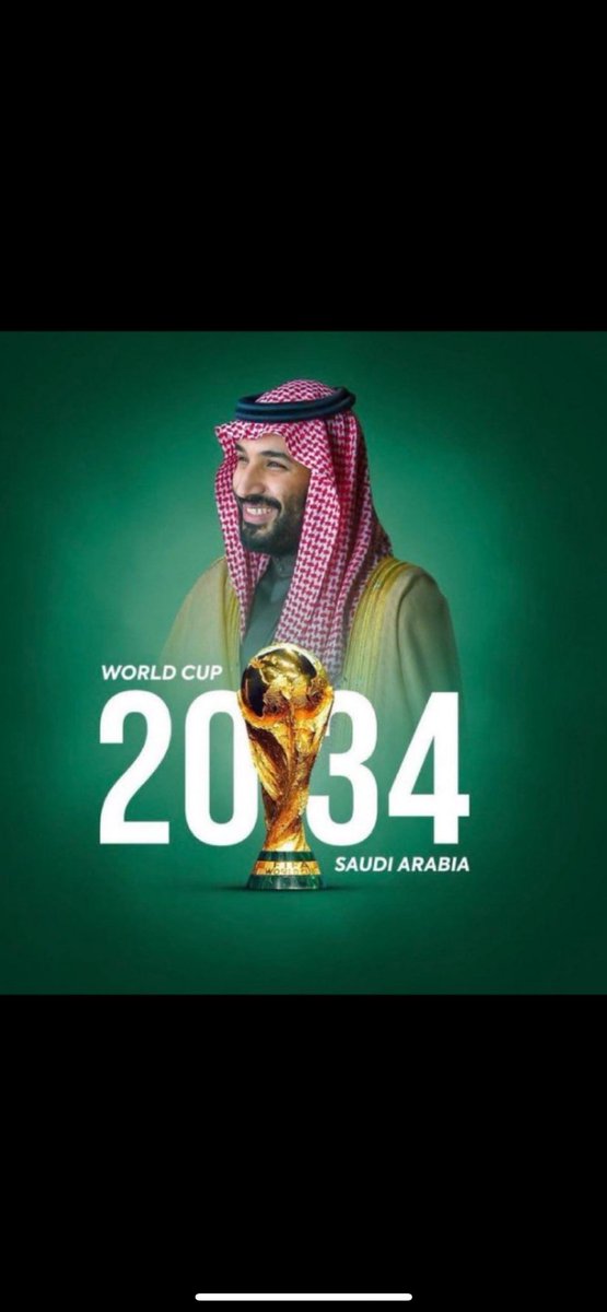 المستحيل ليس سعودياً
 #كاس_العالم_2034