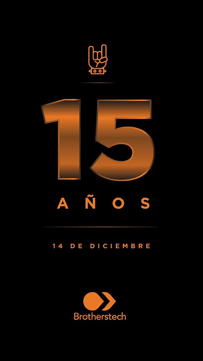 BrothersTech cumple 15 años este sábado y se festeja con todo. Tocamos con un montón de bandas y la mítica sala de Boedo permanecerá con las puertas abiertas para quien quiera pasar a brindar y celebrar el aniversario. Ahí también nos vemos!