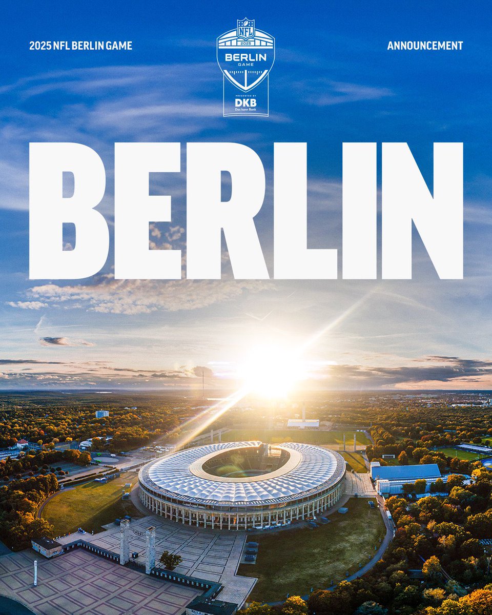 AmeAloMex's tweet image. ¡¡BOMBAZO!!

ULTIMA HORA: La NFL confirma que uno de los partidos de su gira europea se jugará en Berlín. La liga comienza a internacionalizarse. ¿Qué opinan?