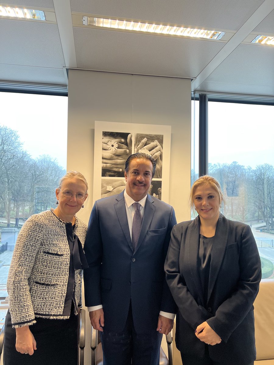 I am very pleased to meet Her Excellency the Managing Director European External Action Service to bid farewell on the occasion of the end of my tenure in Brussels. The words and expressions cannot express my gratitude and appreciation for the cooperation and support I have