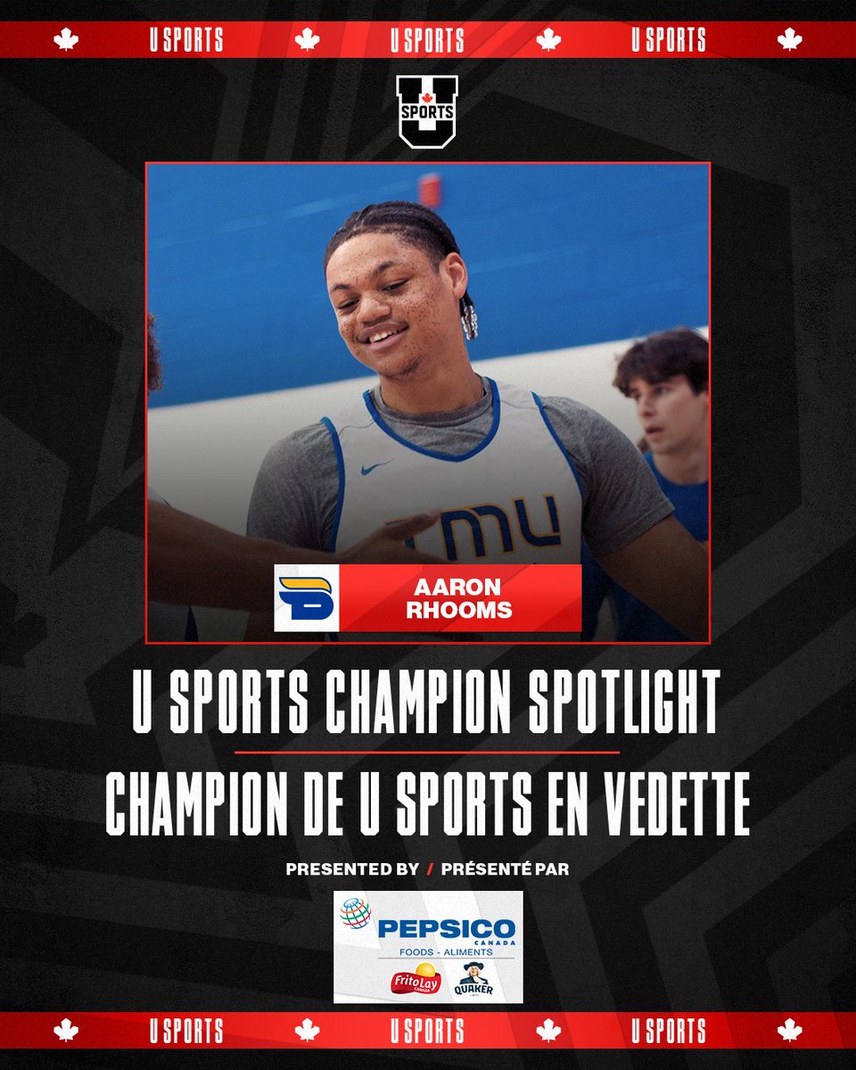 A new episode is dropping today 🔥

Aaron Rhooms from the TMU Bold shares his experiences from his early days playing basketball to becoming a student-athlete and playing in the <a href="/CEBLeague/">CEBL</a>! 

Full interview is out today at 3 pm ET ⬇️ L'interview complète est diffusée aujourd'hui