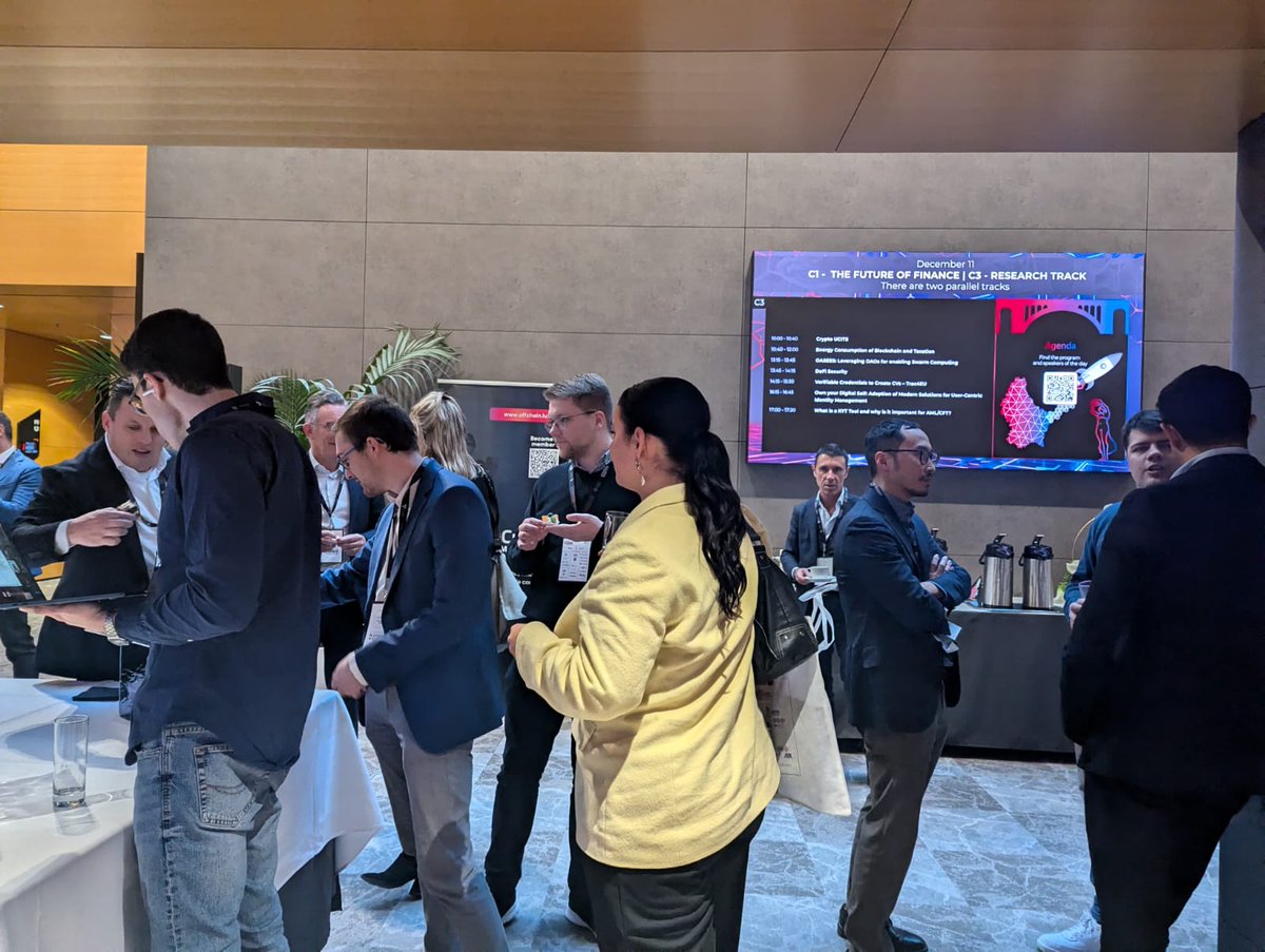 ☕🍩 Last #LBW24 coffee break at <a href="/ccluxembourg/">Chambre de Commerce du Luxembourg</a> for the participants.

Full agenda 👉 bit.ly/3OJ55vz