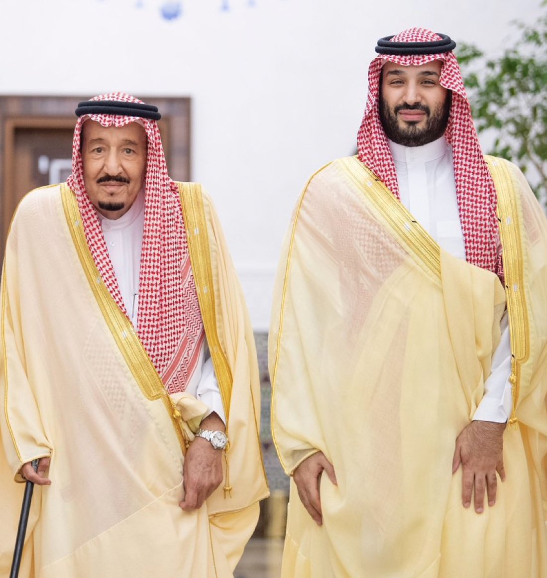 1SMi_'s tweet photo. 🚨🚨🚨🚨🚨🚨🚨🚨 عاجل :

سمو #ولي_العهد يرفع التهنئة لـ #خادم_الحرمين_الشريفين بمناسبة فوز المملكة رسميًا باستضافة بطولة #كأس_العالم_FIFA™️ 2034 💚💚💚 https://t.co/zqNaAy3hdS