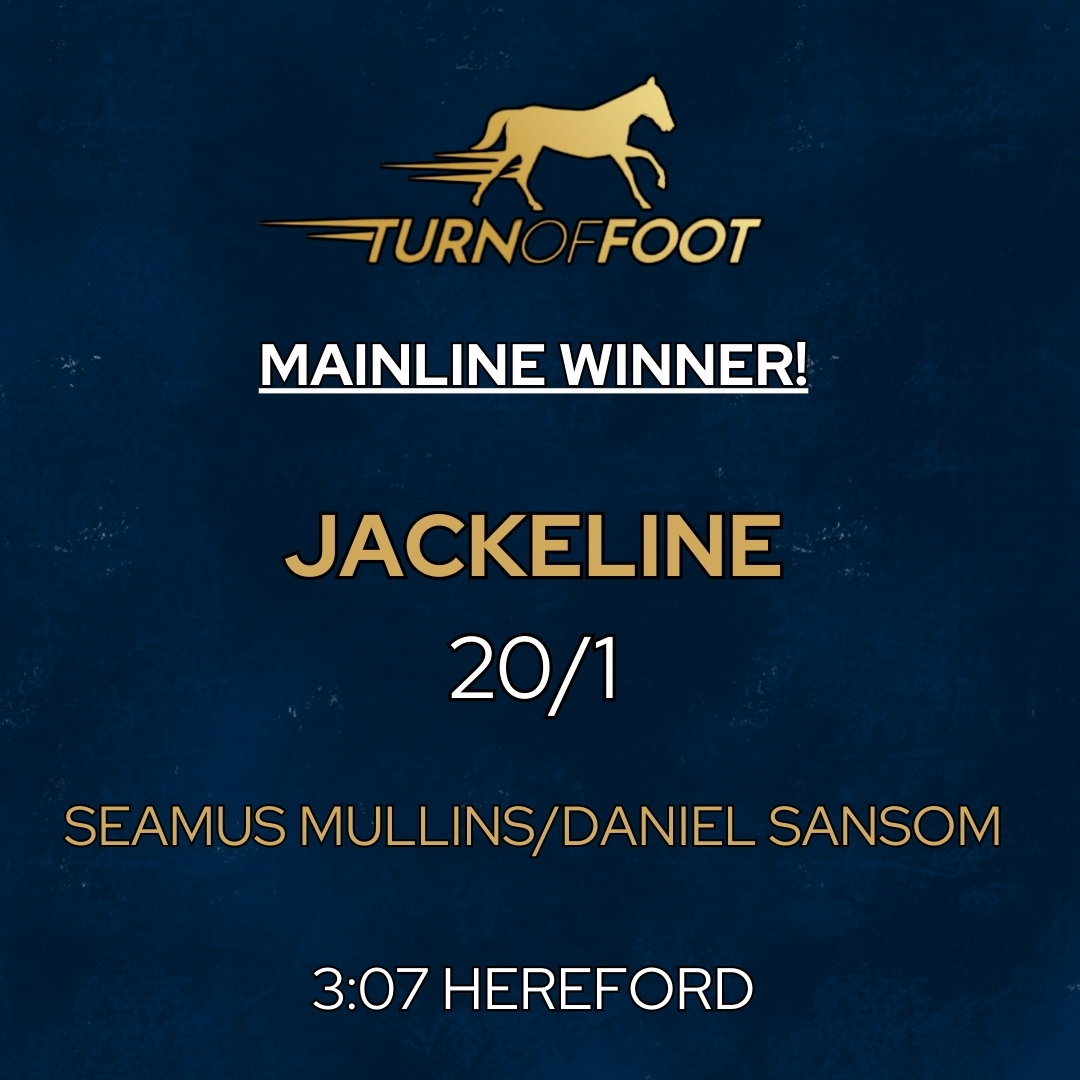 turn_foot's tweet photo. JACKELINE wins nicely for Members at a whopping 20/1!

Visit https://t.co/26XrovzwmI for more info.

#cheltenhamfestival #horses #horseracing #horseracinguk #racingtipster #racingtips #turnoffoot #turnoffootracing https://t.co/Al8t7RKITC