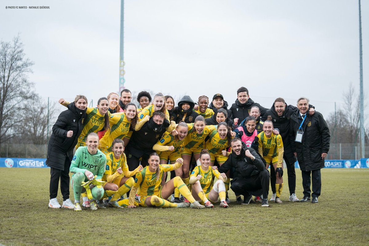 FCN_Feminines's tweet photo. 𝗢𝗡 𝗘𝗦𝗧 𝗡𝗔𝗡𝗧𝗘𝗦 ! 💛💚 https://t.co/1YP3ZUAKJM