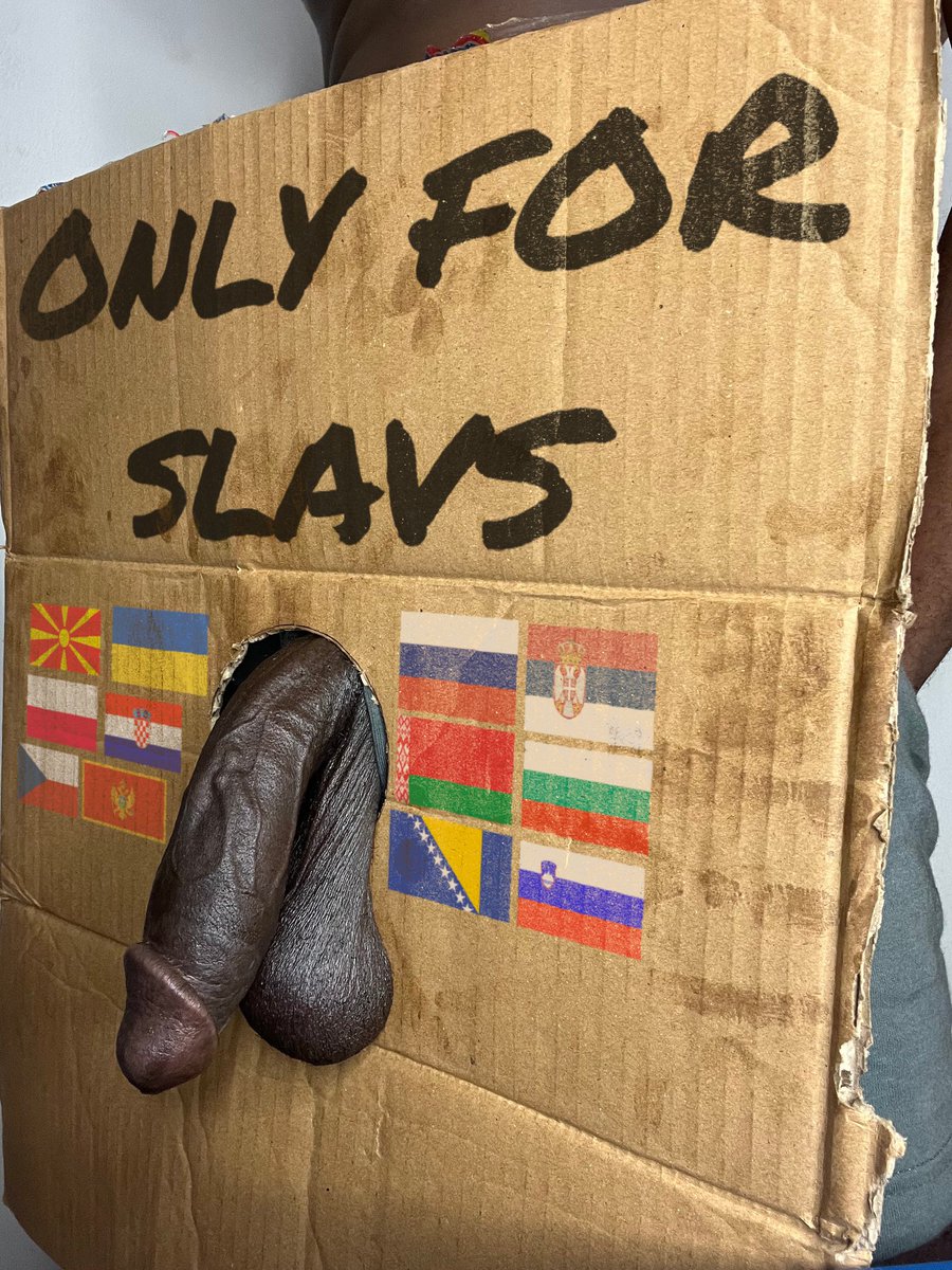 Horny_Valery's tweet photo. All #slavs built for #BBC . They are able to suck BBC for free
#blacked #bnwo #qos #blm #snowbunny #russian #ukranian #poland #belarus https://t.co/vlsaOK3Vj9