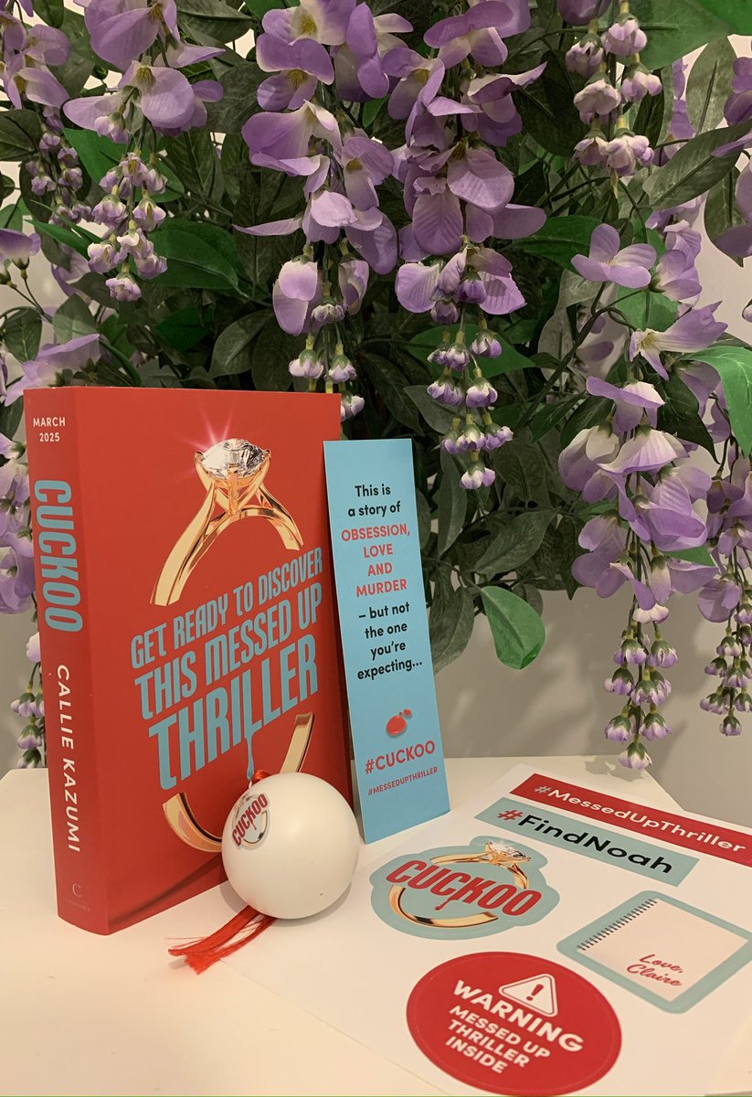 bookwormstweet's tweet photo. Thank you so much to @RachelMayQuin @centurybooksuk @callieuntitled for this wonderful box of bookish goodies. #Cuckoo sounds fab, a #MessedUpThriller I canβt wait to read!
Pub date: 13 March
#FindNoah #NewBookAlert #BookMail #BookTwitter #Bookblogger https://t.co/k3y1hkEpFE