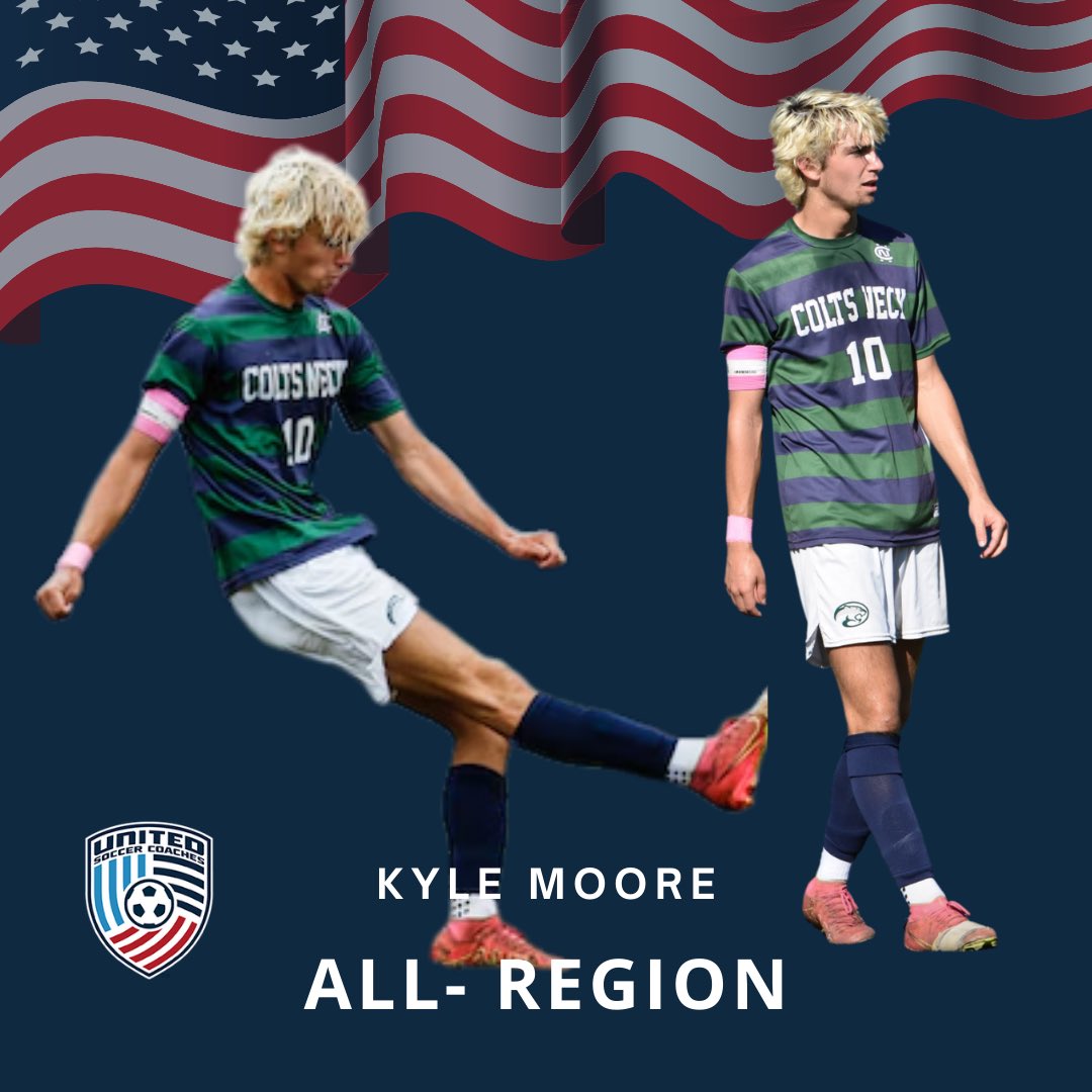ColtsBoys2023's tweet photo. Congratulations to Kyle and Sean Moore on being selected to the All-East Region team. Congratulations to Sean Moore on his All-American selection. Thank you to all the coaches that believed in these two boys who are just doing what they love!  @CNHSAthletics @KyleMoo41455836 https://t.co/bHxn6XX5HX