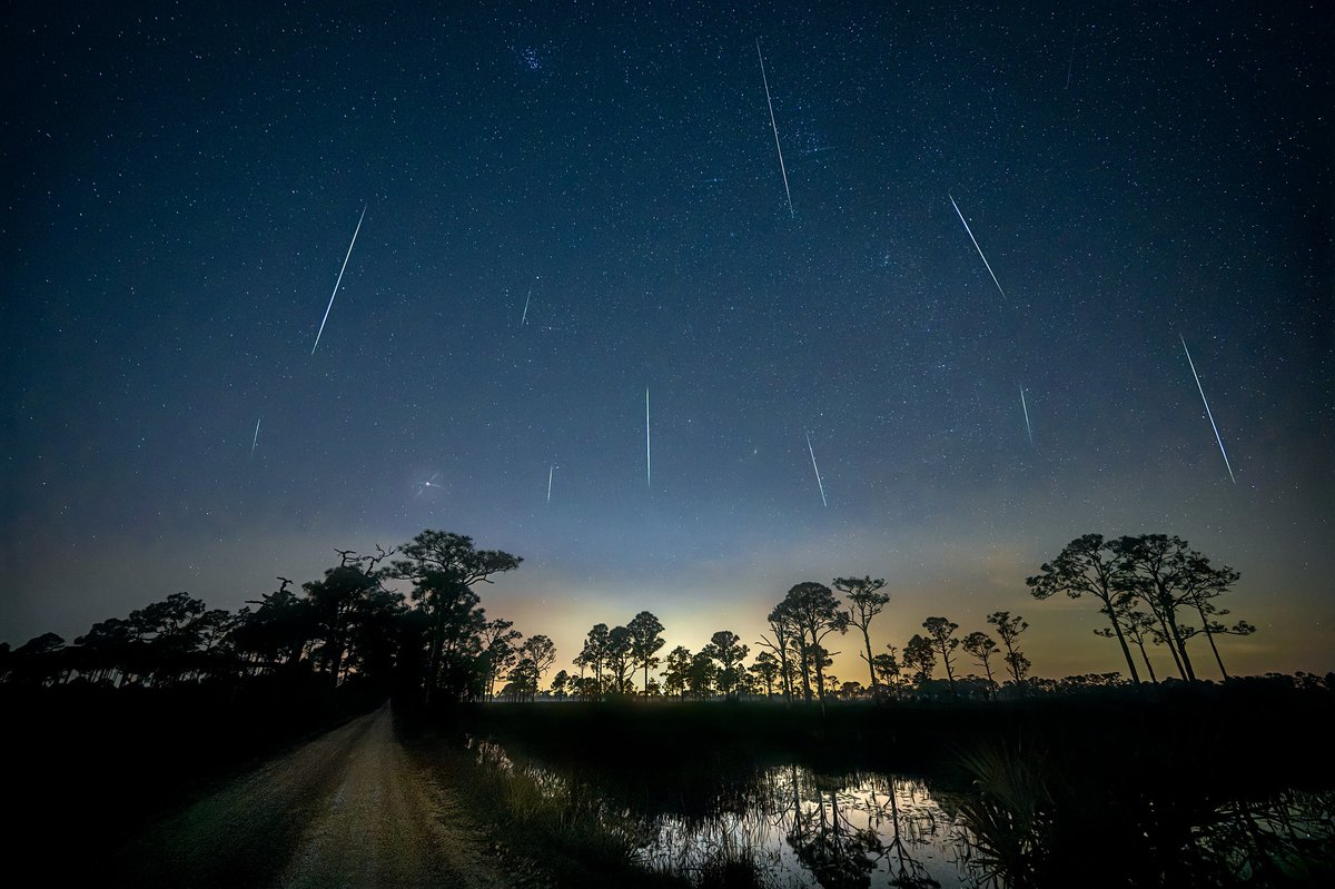 🌠🔭 Het maximum van de #Geminiden piekt op 13-14 december. De Maan zal sterk aanwezig zijn, maar op een hele donkere plek met een heldere hemel kun je #meteoren waarnemen. Wil je meer weten? Lees deze pagina van <a href="/BIRA_IASB/">BIRA-IASB</a>: aeronomie.be/nl/encyclopedi… #sterrekunde