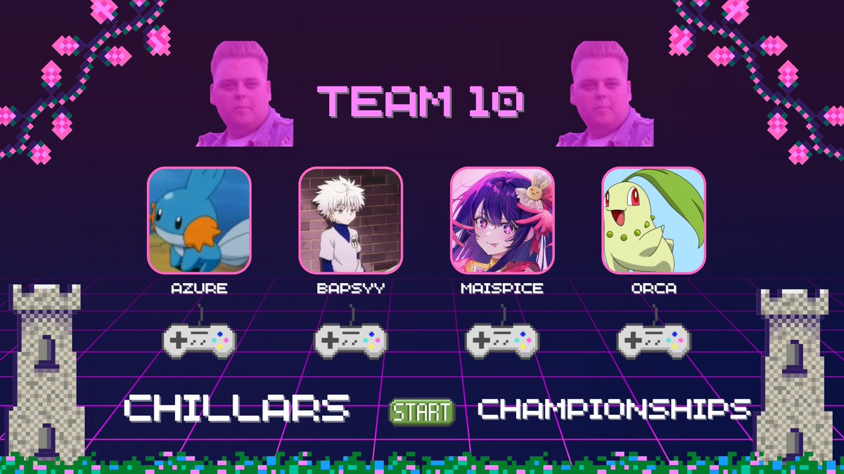 England is my city
Announcing Team 10

<a href="/AzureRazor/">Azure</a> 
<a href="/bapsyyy_/">bapsy</a> 
<a href="/TheAnimaiZone/">Mai</a> 
<a href="/MrOrcaDood/">Orca</a> 

Watch them everyday bro (on December 21st at 10am EST!)