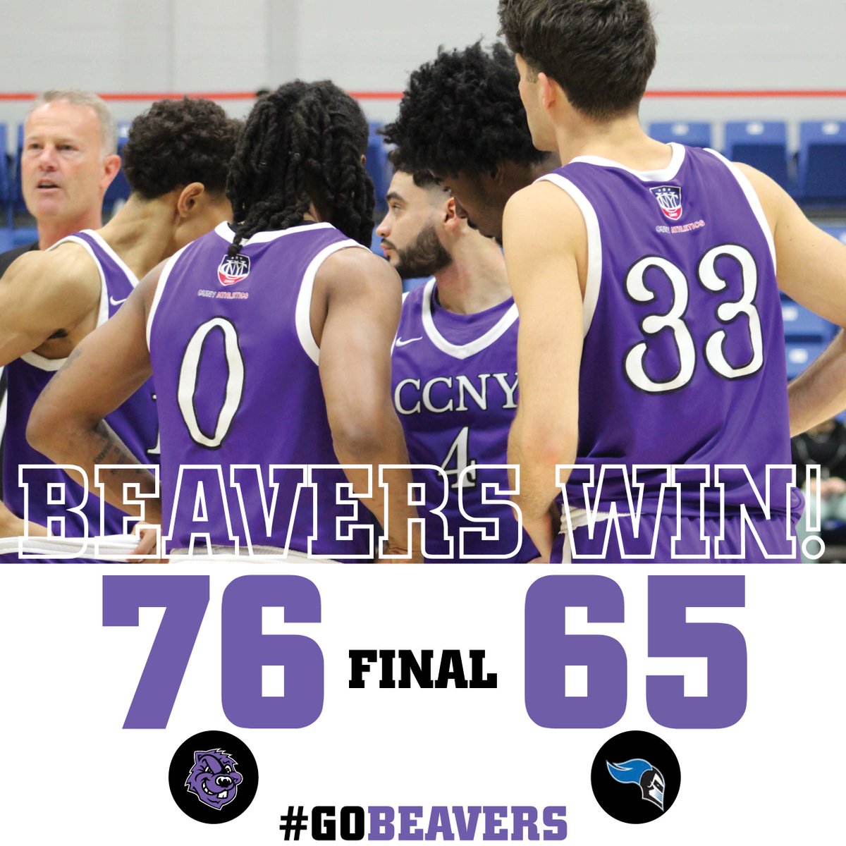 CCNY Athletics tweet media