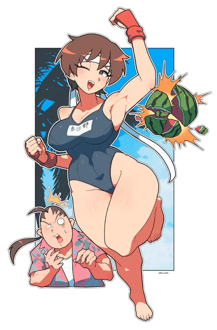 #今年も残りわずかなので今年一番伸びた絵を貼る 今年はさくらさんでした 
