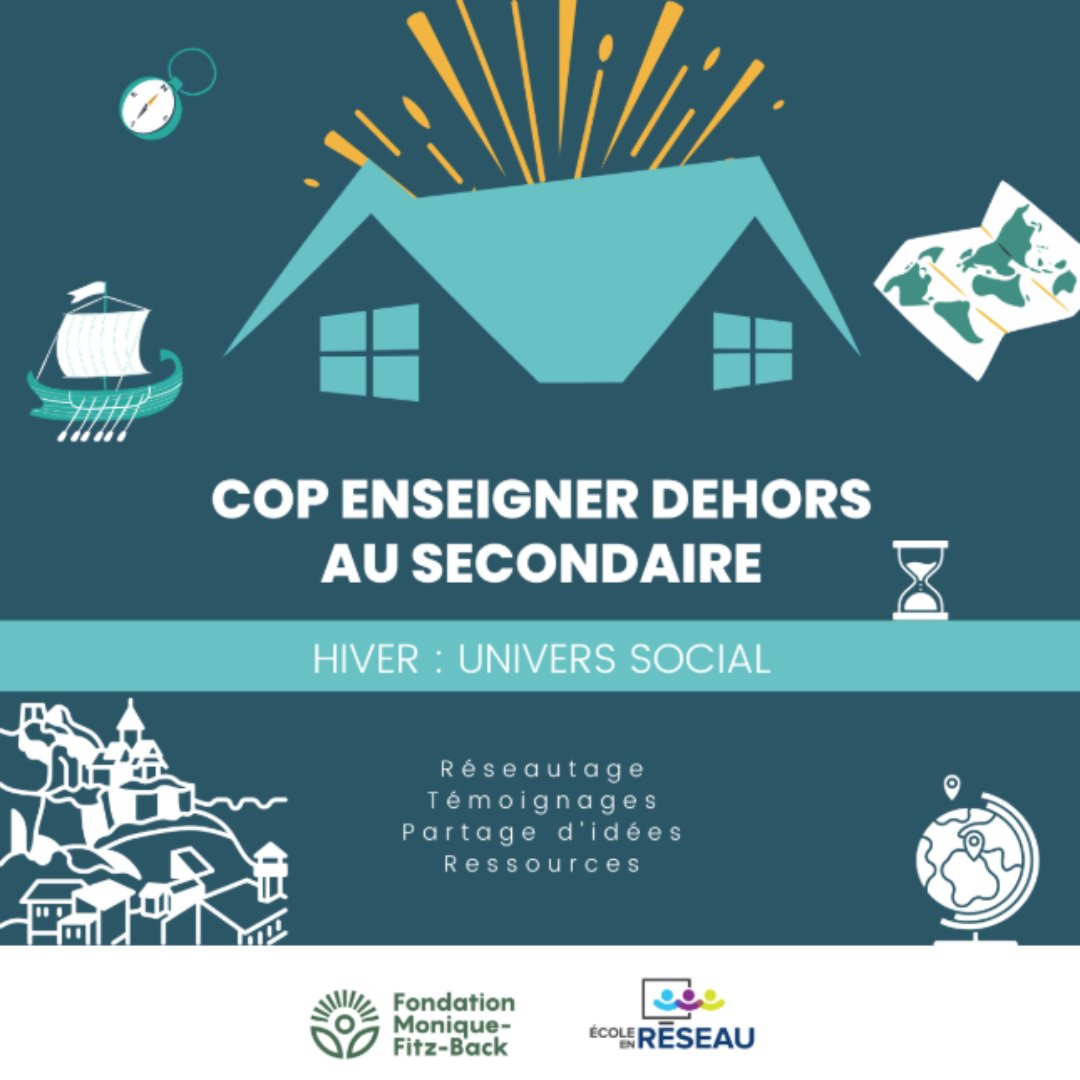 ecoleenreseau's tweet image. Info-réseau : l&apos;infolettre de l&apos;École en réseau du 11 décembre 2024
Deux activités de #dévprof à ne pas manquer !
Enseigner dehors au secondaire : tinyurl.com/y3waa4mr
CoP La rétroaction et le KF: tinyurl.com/4c42fpb8