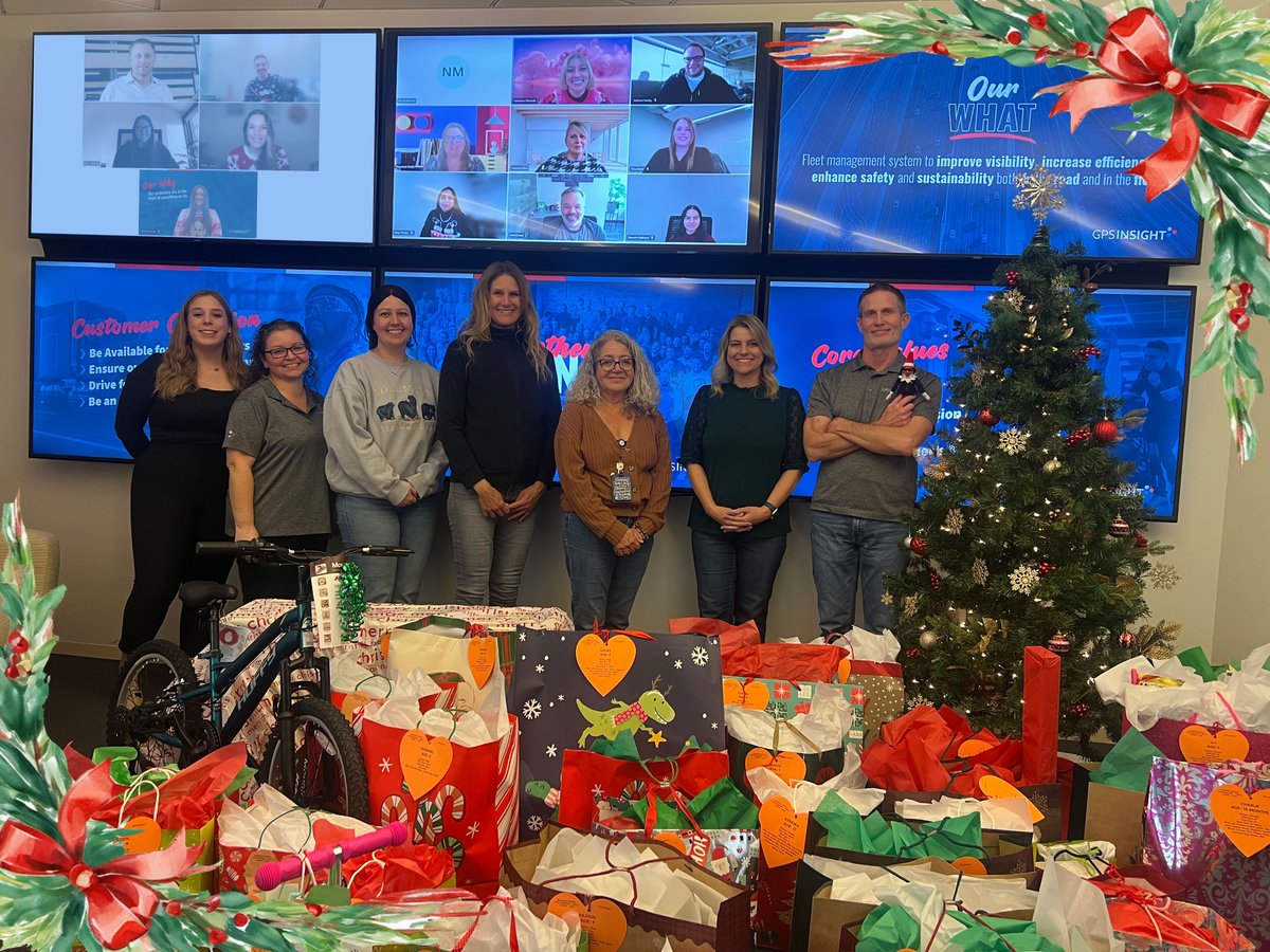 Our team was honored to participate in the Giving Tree program, supporting children in Arizona's Department of Child Safety. A huge thank-you to Arizona DCS for organizing this meaningful program and for all the support to these children.
#GivingBack #GPSInsight