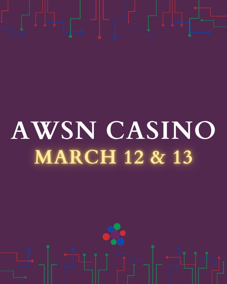 AWSN's 2025 AGLC casino event will take place March 12 &amp; 13. Starting in January we will be seeking volunteers to help staff the event. Stay tuned for more information on how to sign up! 

#volunteer #help #event #funding #aswn