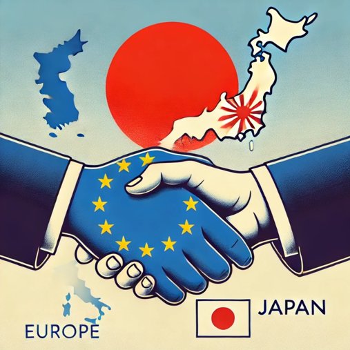 apriintern's tweet photo. 🌍🤝 Partnership Globale tra UE e Giappone: Un Incontro Strategico a Tokyo

💬 Un’opportunità unica per plasmare il futuro delle relazioni tra 🇪🇺 e 🇯🇵!

👉 Leggi l'articolo completo: https://t.co/7vD88pa0Xm

#UEGiappone #CollaborazioneGlobale #Innovazione #Sostenibilità #aprilink https://t.co/pq6CaDNFXT