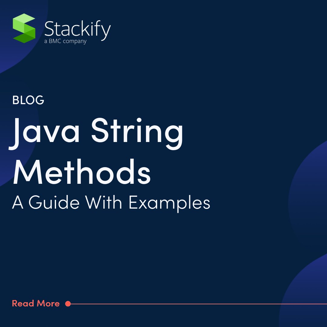 Strings are an important concept in every #programming language and very useful in creating human-computer interaction. To manipulate #string values, you have to make use of string methods, so it's important for all #Java programmers.

Read more: bit.ly/3OTZpP6
