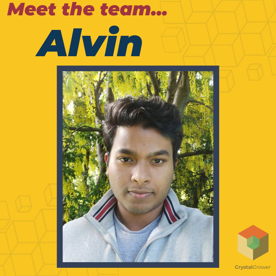 CrystoGenltd's tweet photo. Meet Alvin Walisinghe, one of our key software developers.

Alvin is a computational chemist completing his PhD at Curtin University in Perth! We wish him goodluck in these final months and look forward to welcoming him as a full-time team member this spring! https://t.co/VtpQzBRoTb