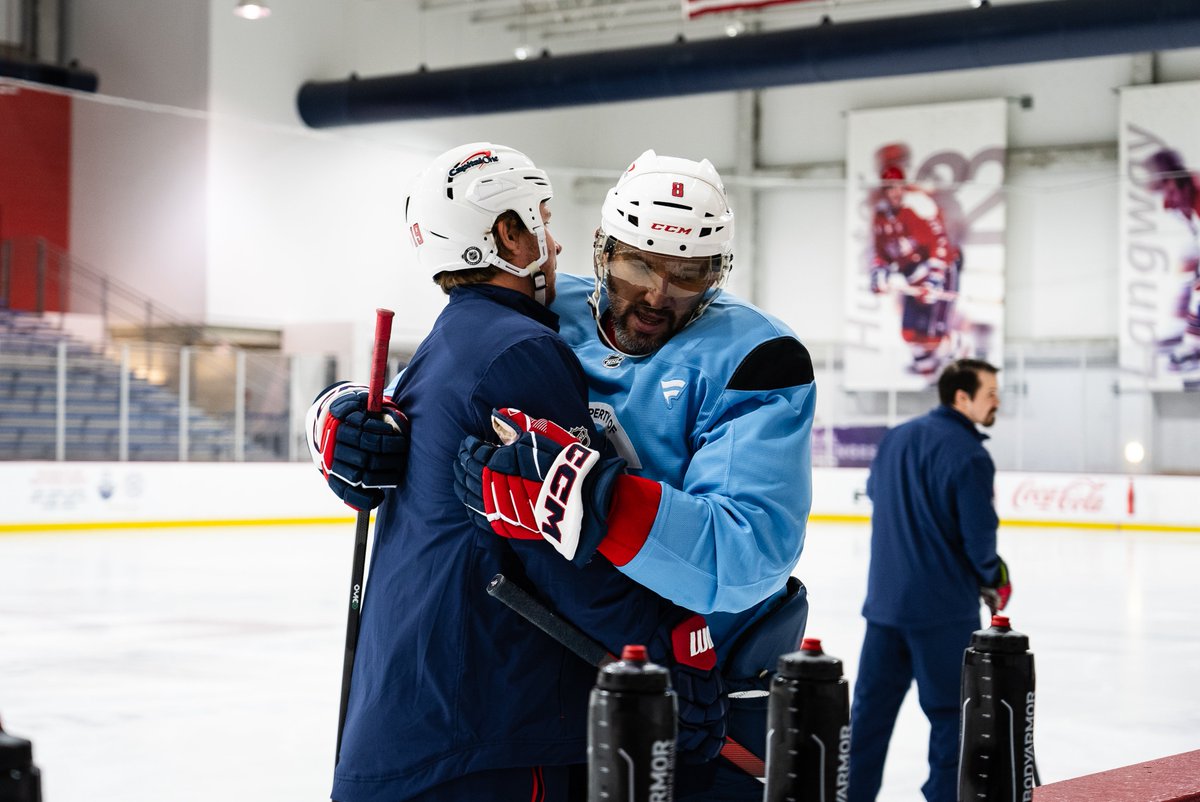 Capitals's tweet photo. The #Gr8 road to recovery got a Swede assist today https://t.co/4vjE2gvTm4