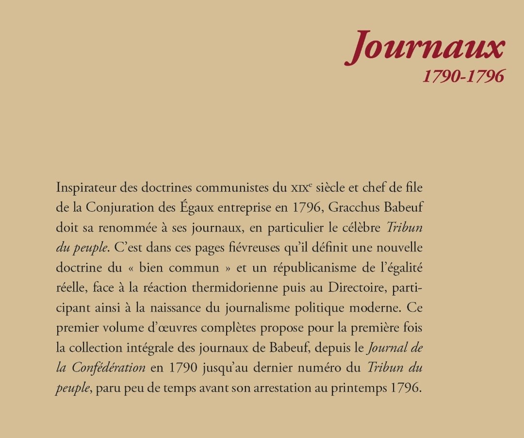 Société des Études Robespierristes tweet media