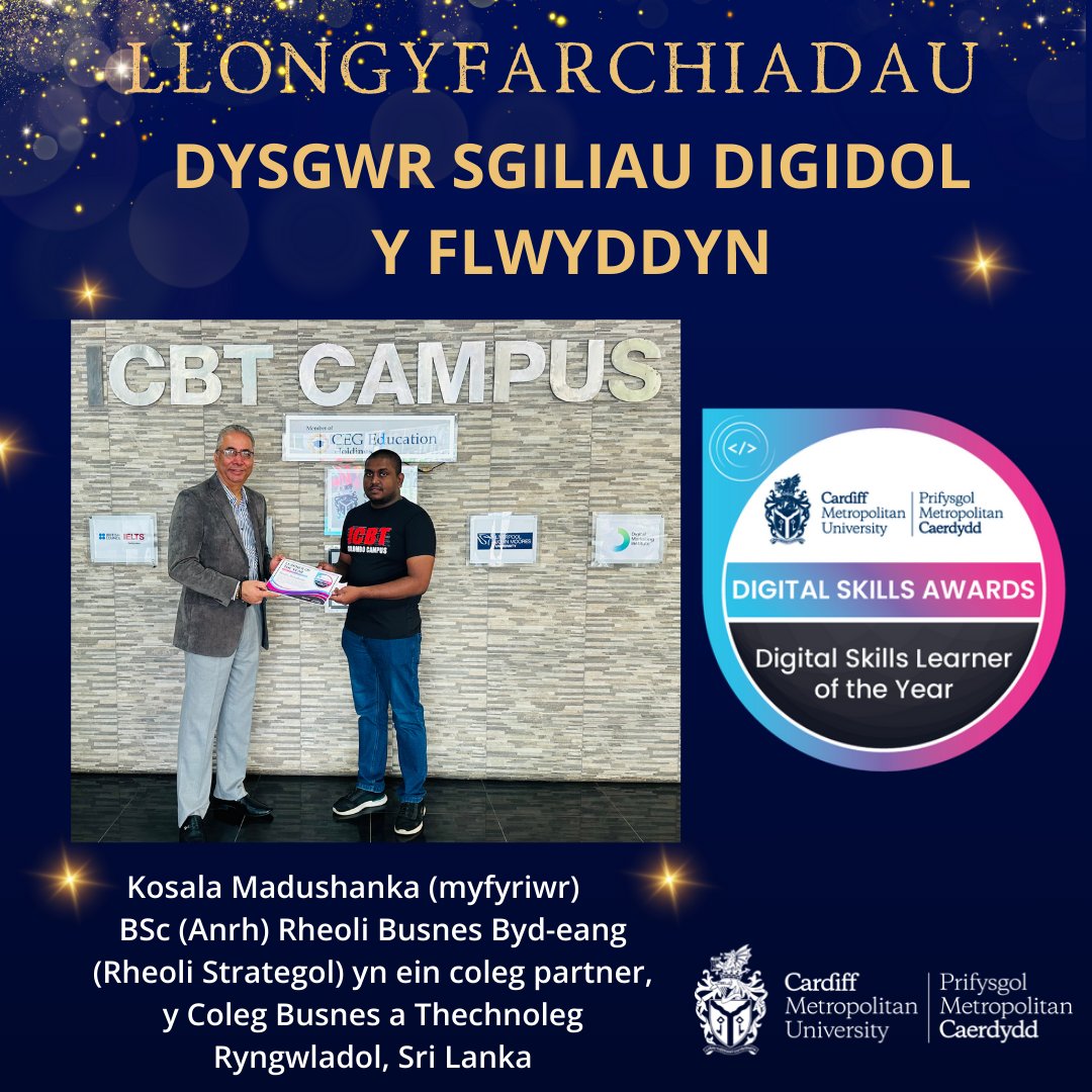 Cardiff Met D&LS tweet media