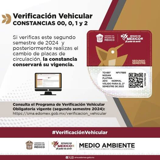 #Recuerda
Solo se verifica una vez por semestre.