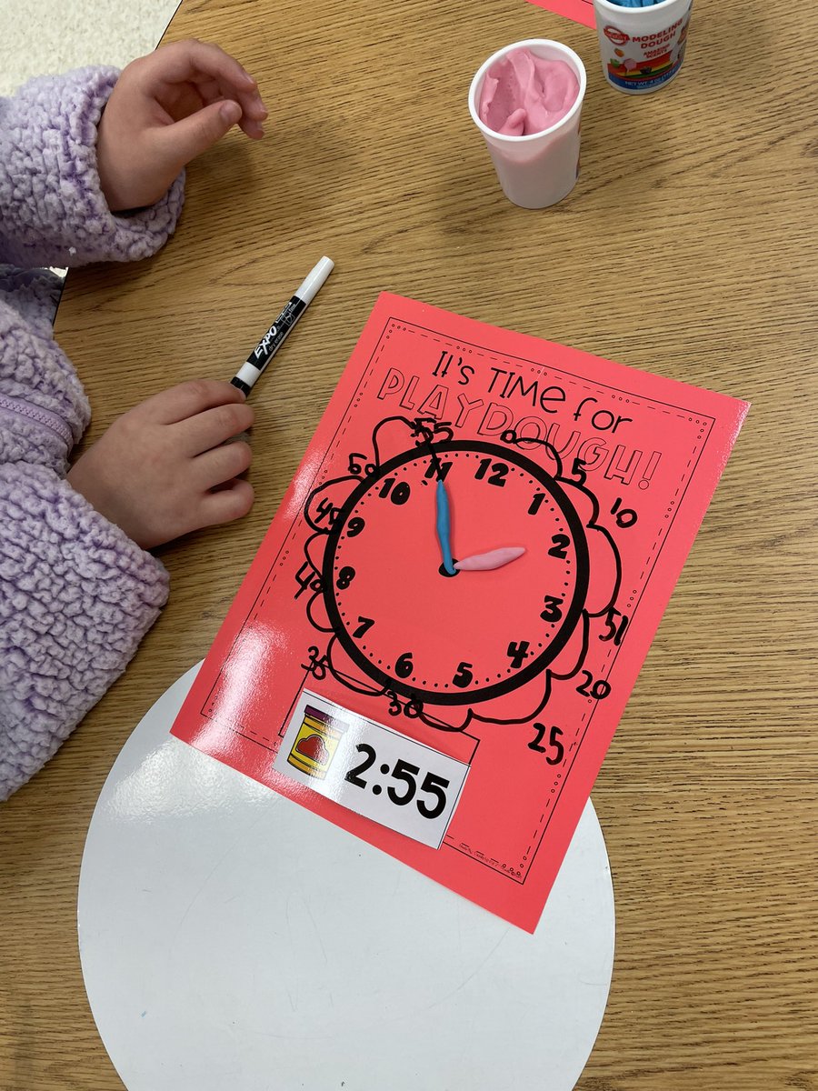 MrsReyna32's tweet photo. It’s TIME for playdough!⏰
@WilliamsES_PISD @PISDESMath #PISDMathChat #PISDetl https://t.co/c0wahLvZLO