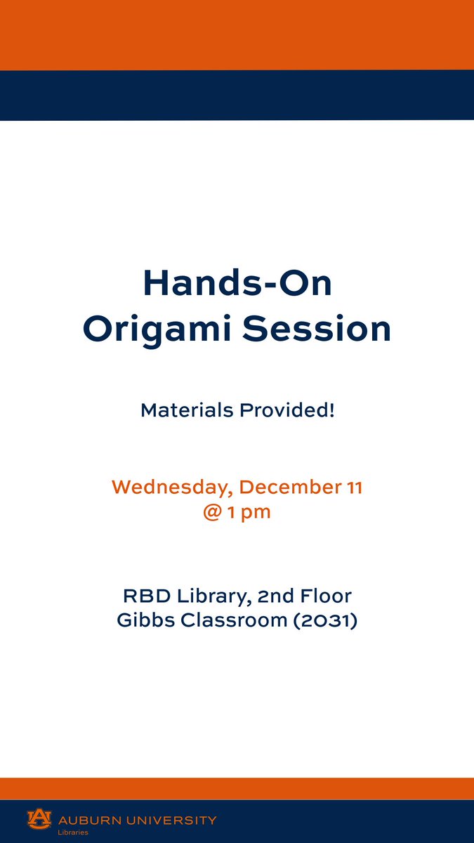 Auburn University Libraries tweet media