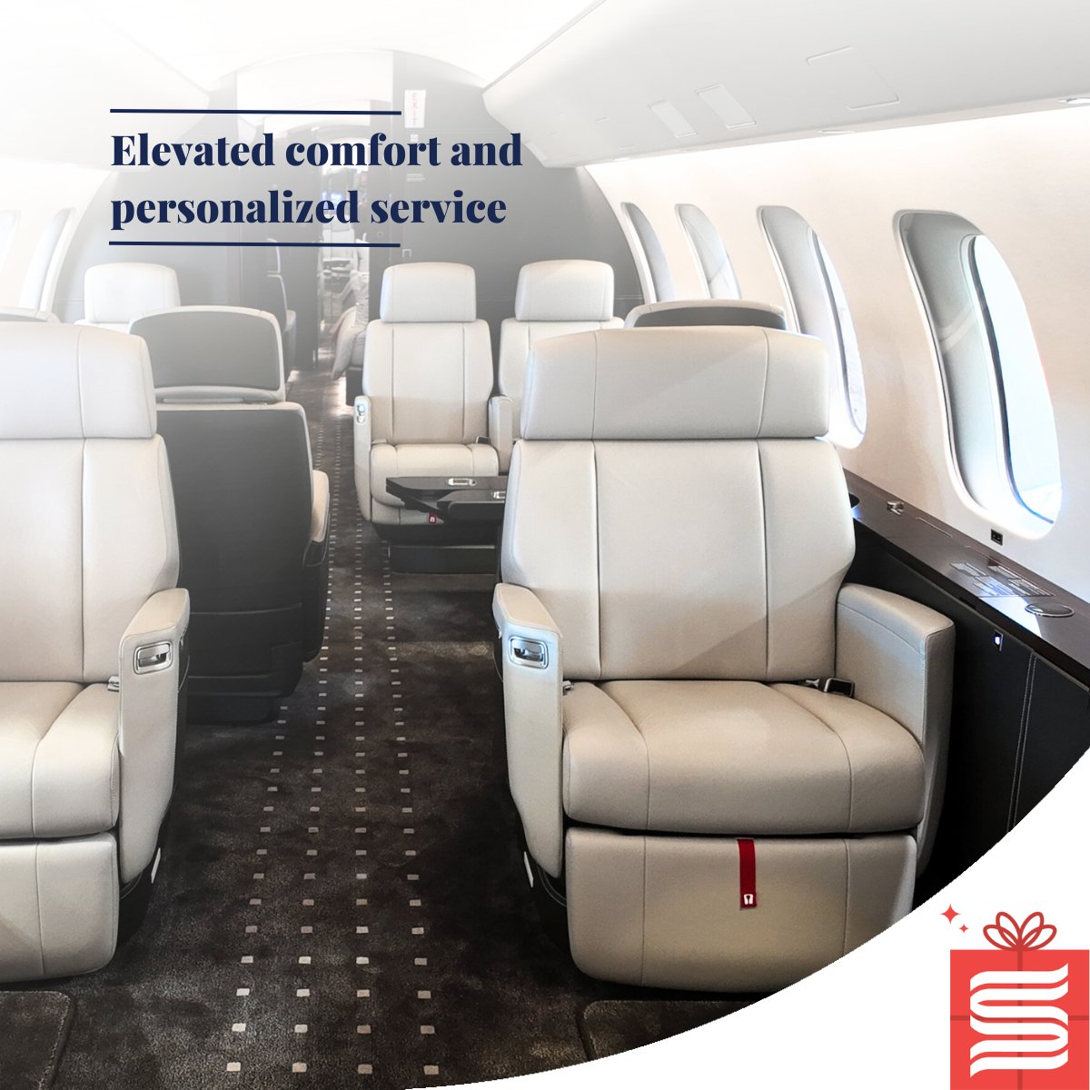 There's still time to elevate your holiday travel with Skyservice charter. Experience unmatched comfort, personalized service, and tailored solutions for a seamless journey this holiday season.  
 
#bizav #charterjet #flyprivate #holidaytravel