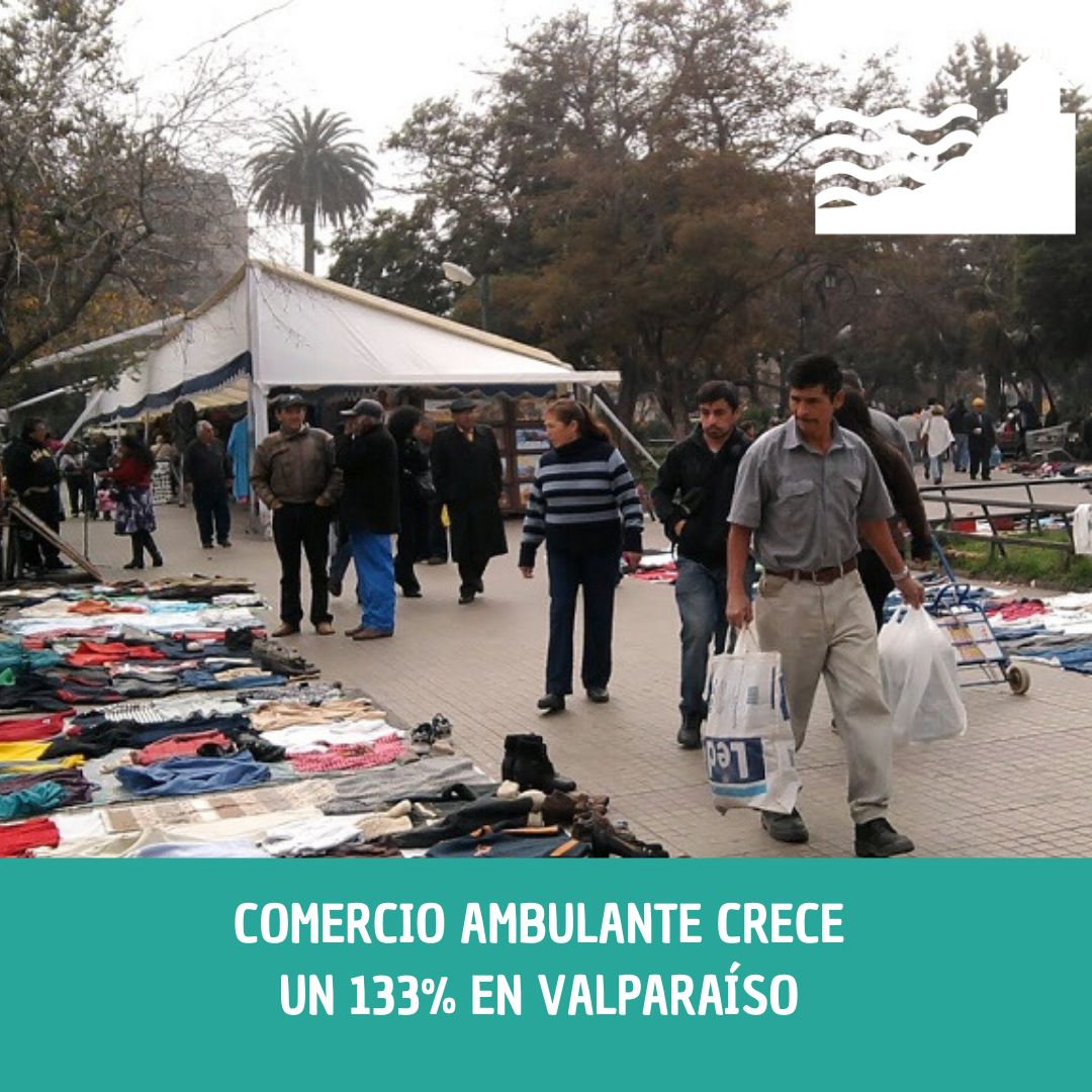 La medición arrojó que las tres zonas de mayor concentración de comerciantes callejeros informales son calle Bellavista, junto con las avenidas Pedro Montt y Uruguay.

instagram.com/p/DDcarG0RKAm/…

#valparaiso #comercioambulante #udechile #noticias
