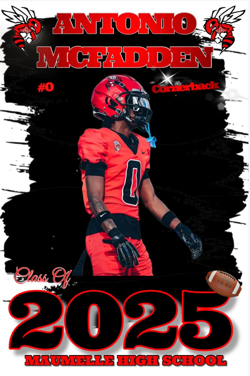 hudl.com/video/3/176345… Senior Showcase! Antonio Mcfadden Position:cb