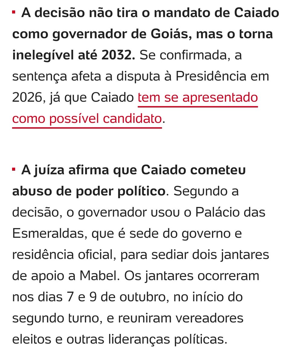 Vitor_Muniz's tweet photo. Porque #TREGO tornou @ronaldocaiado inelegível por 8 anos? https://t.co/aHLRRJXXW7