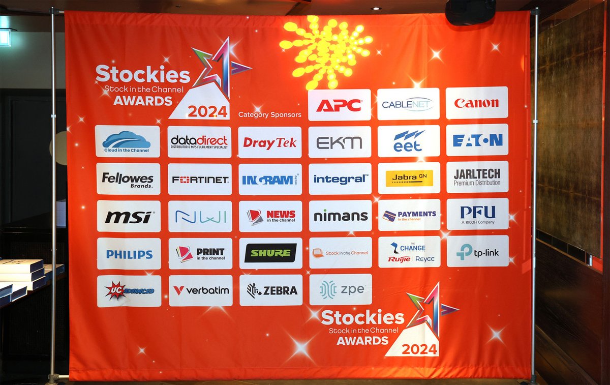 CanonBusinessUK's tweet image. Thrilled to be the winner of Scan Vendor of the Year at #Stockies, Stock in the Channel Awards 2024 🎉🍾 

We want to thank everyone involved and look forward for what's to come in 2025 ❤️